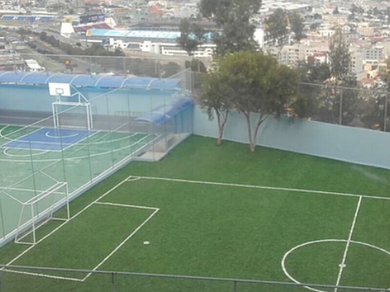 Construcción Polideportivo Ecuador