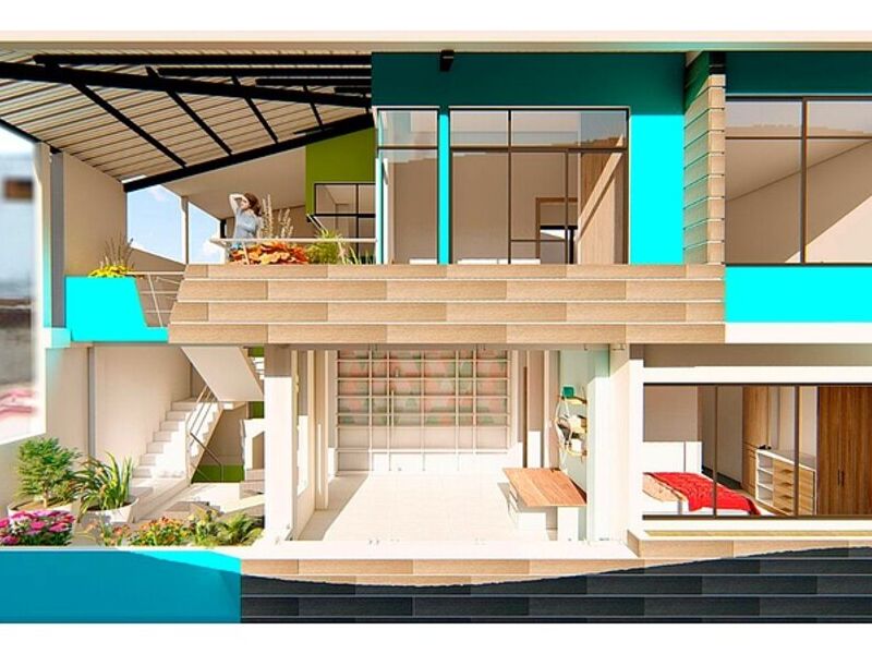 Diseño Arquitectónico Vivienda Ecuador