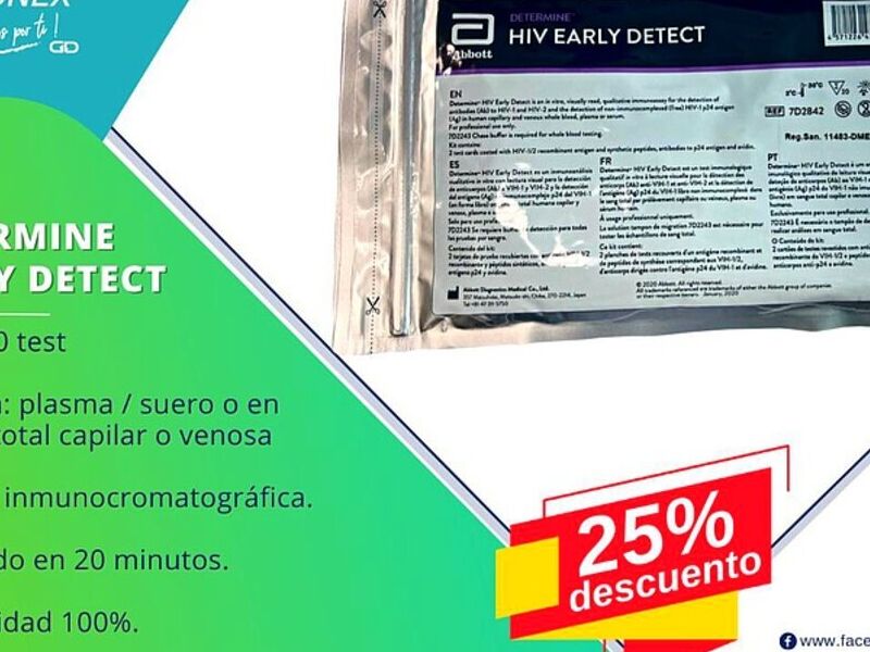 HIV determine early detect Quito