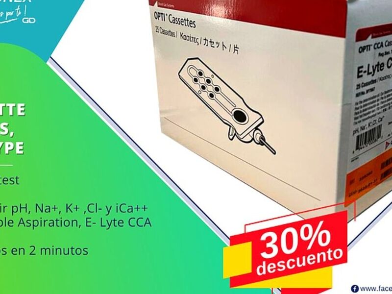 Cassette E lytes CCA type Quito