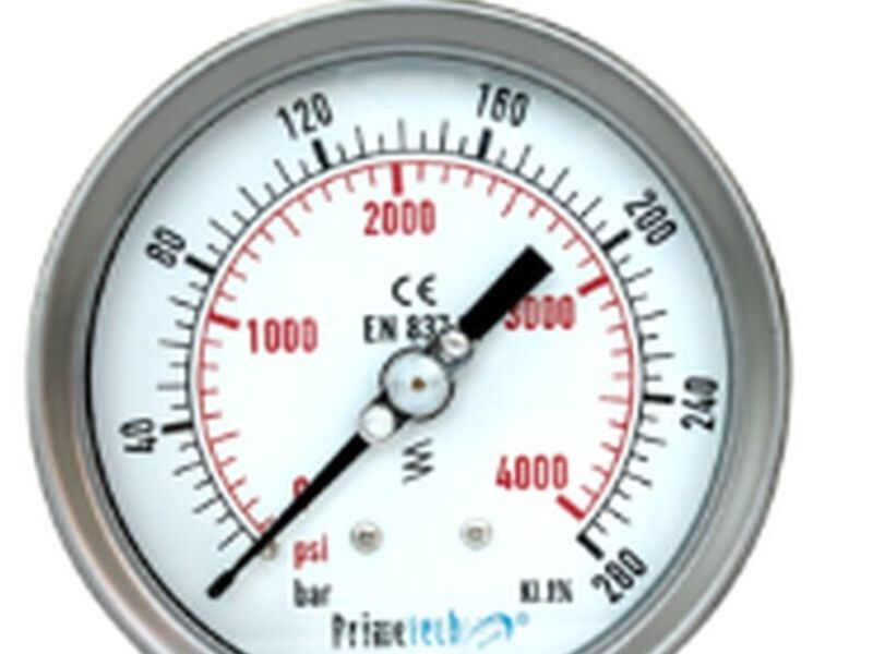 Manómetro Inox. Bronce (2 1/2″ Post.)