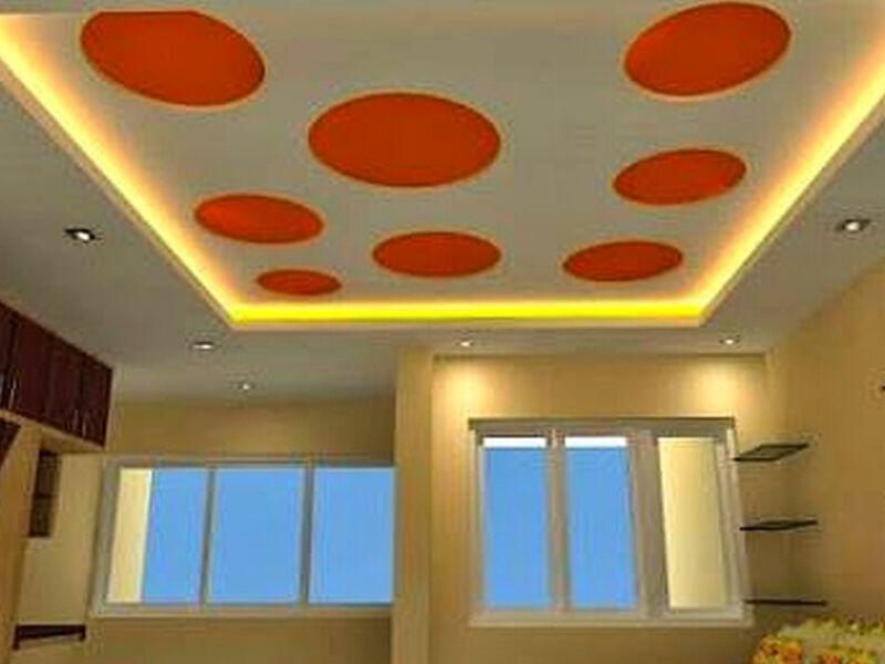 Techo gypsum iluminado Ecuador 