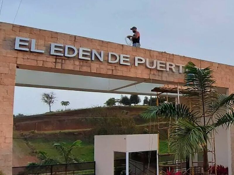 Letras Gigante en Bloque Ecuador