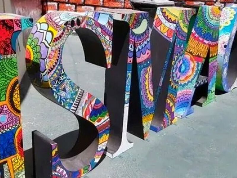 Letras en 3D Ecuador