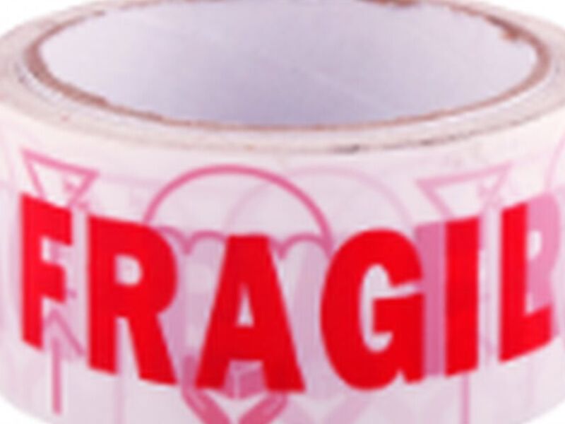 CINTA EMBALAJE 48 MM 40 MT BLANCO FRAGIL