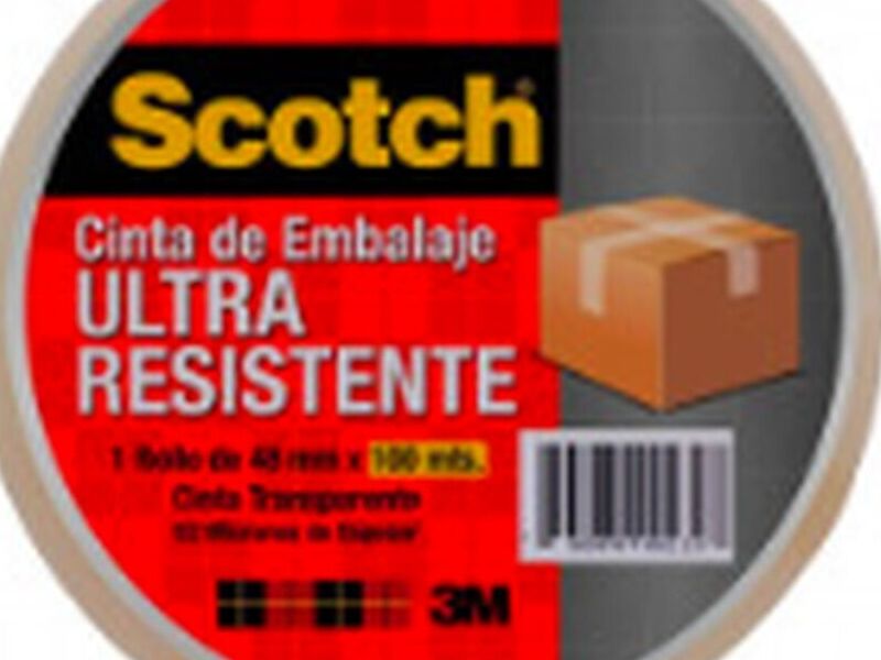 CINTA EMBALAJE TRANSPARENTE ULTRA RESISTENTE