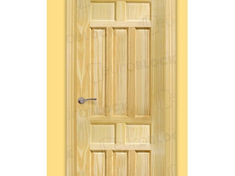 Puerta Block Rústica Madera PM-8900