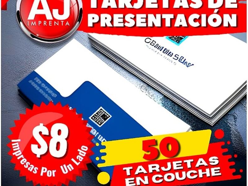 Tarjetas presentación un lado Ecuador 