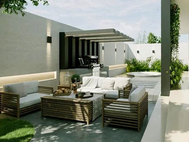 Diseño terraza Ecuador 