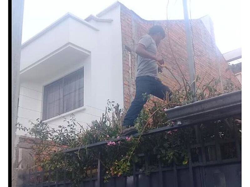 limpieza jardin Ecuador 