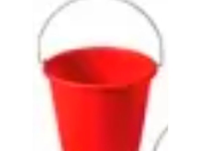 Balde rojo 
