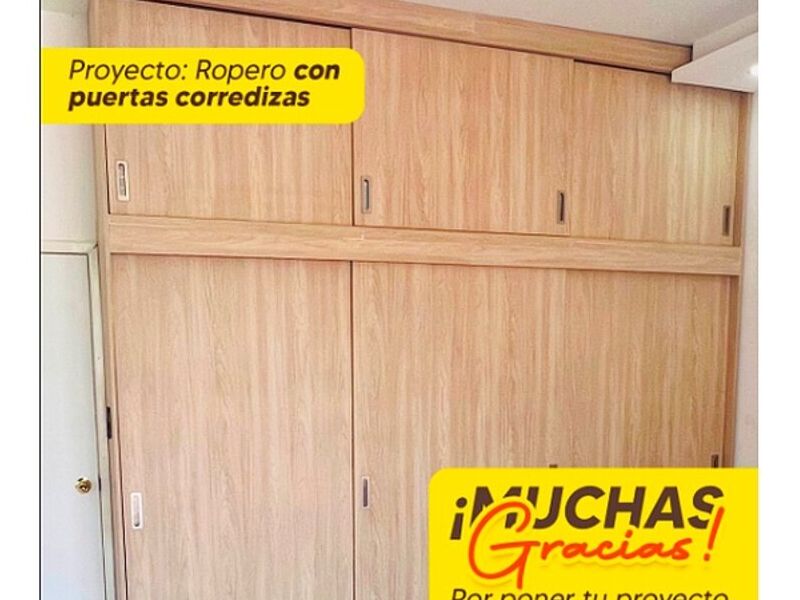Ropero Puertas Corredizas Ecuador