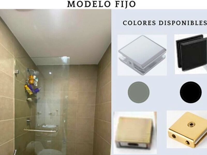 Cortina Ducha Modelo Fijo Ecuador