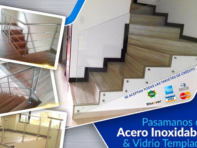Pasamanos Acero Inoxidable Ecuador
