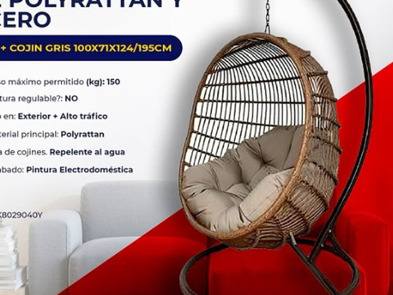 Columpio Polyrattan Ecuador 