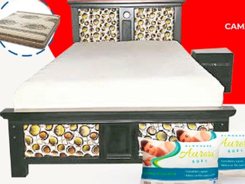 Cama Madera Clásica Ecuador