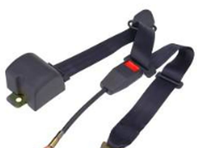 Conjunto cinturon de seguridad 3 puntas
