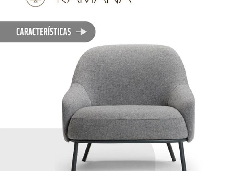 Poltrona Gris Ecuador 