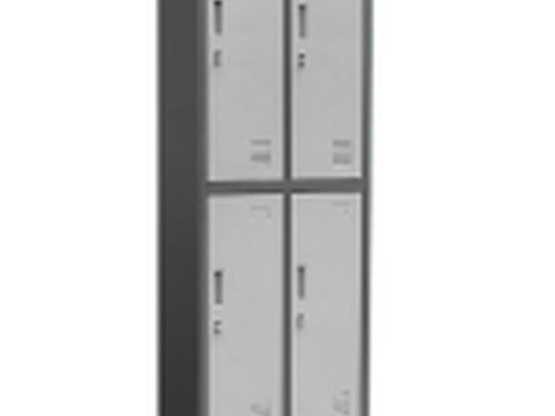 Locker Metálico, 2 Cuerpos, 4