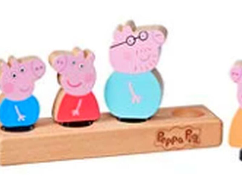 Figuras de Madera Peppa 