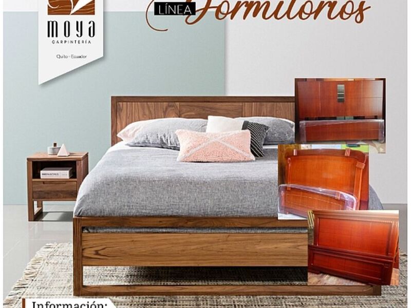Cama madera Ecuador 