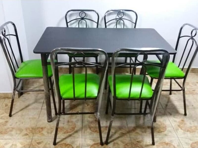 Comedor 6 puestos verde Ecuador 