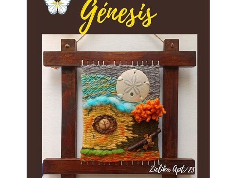 Cuadro en tela genesis Riobamba