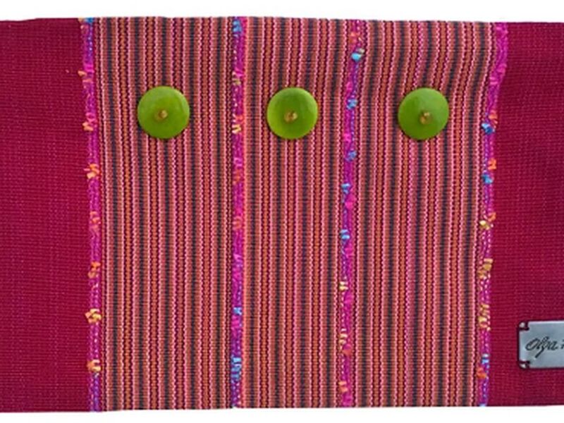 Clutch botones tagua Quito