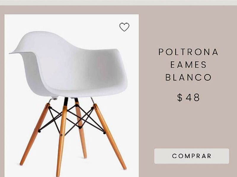 Poltrona Blanco Ecuador 