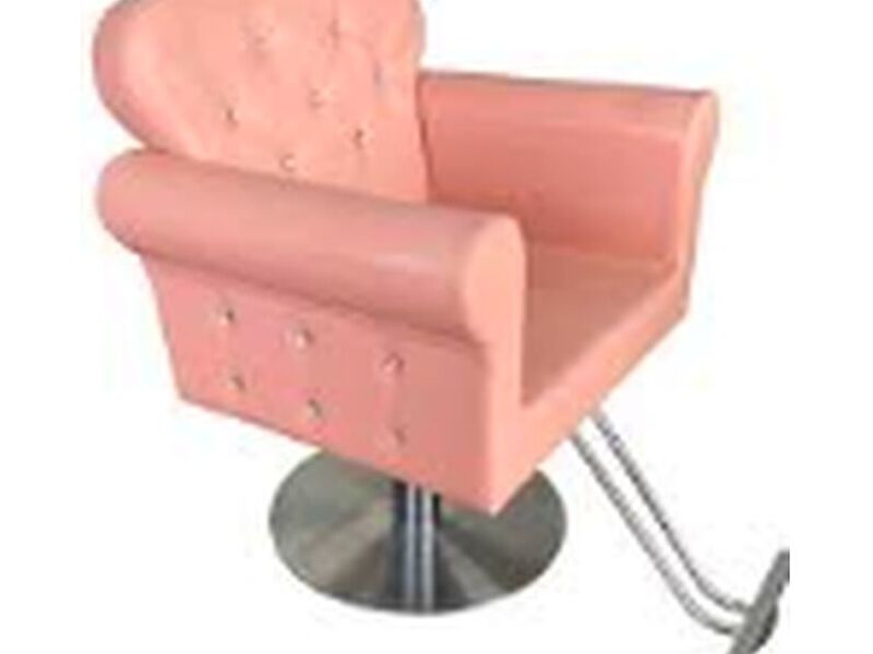 Silla peluqueria pink