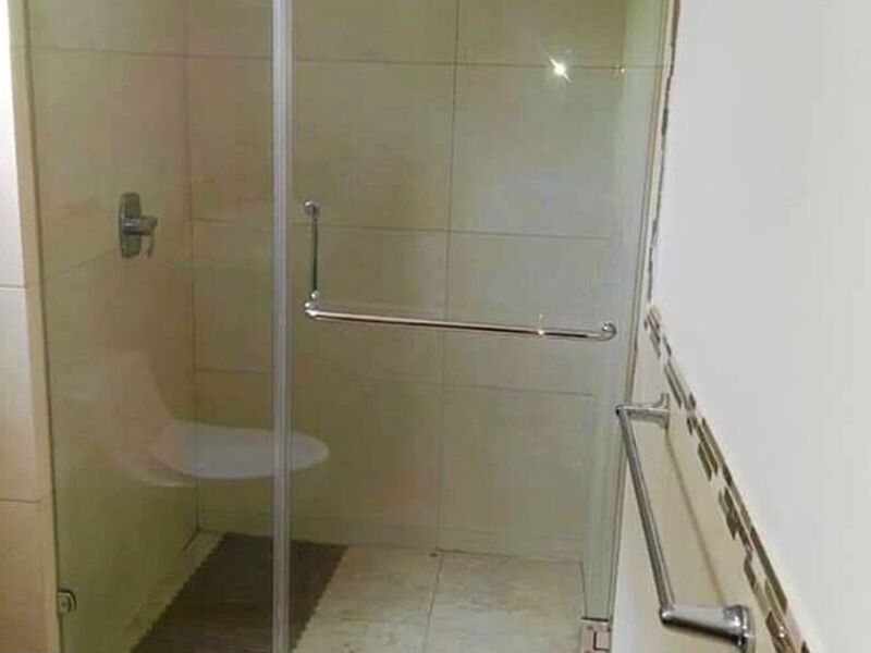 Cortina Baño Vidrio Templado Guayaquil