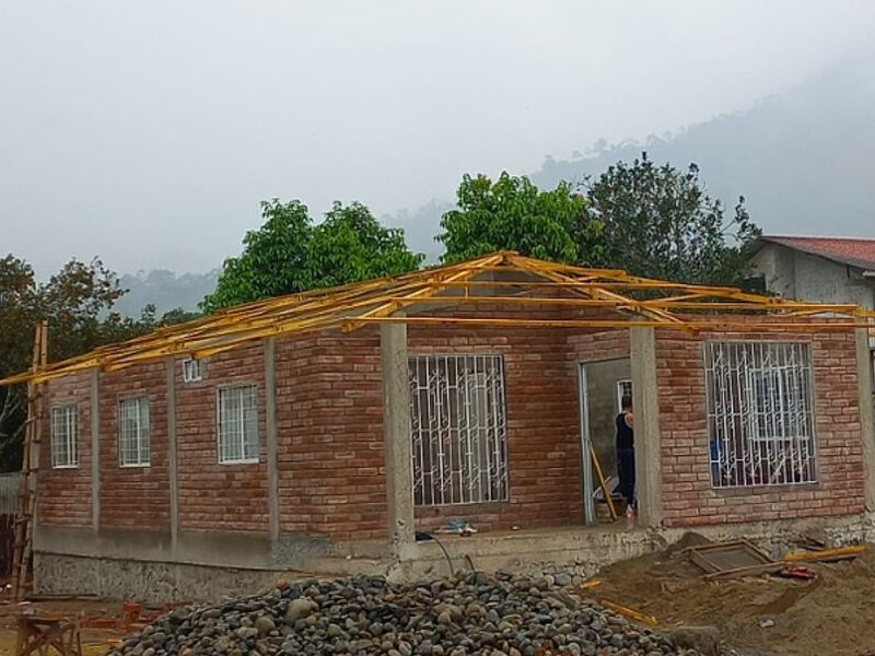 Techo madera Ecuador 