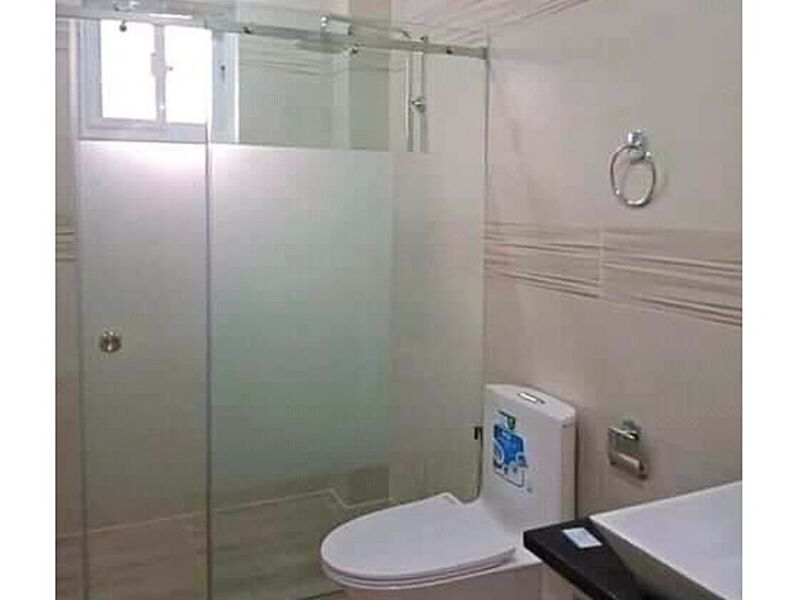 Cortina Baño Vidrio Templado Quito