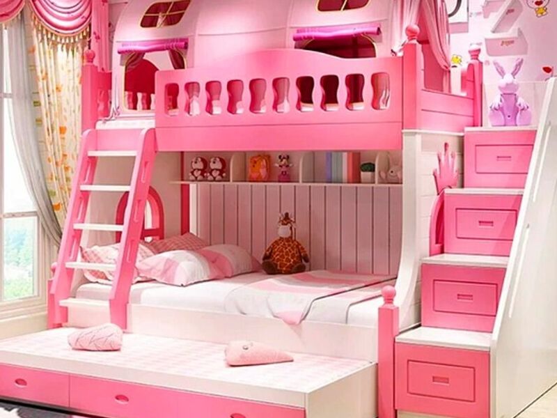 Cama litera rosa Ecuador 