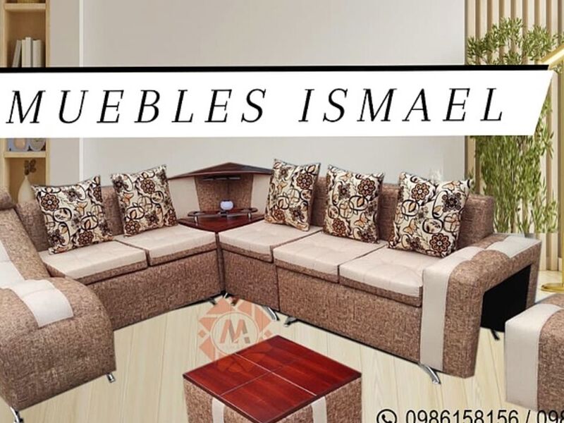Juego sala beige Ecuador