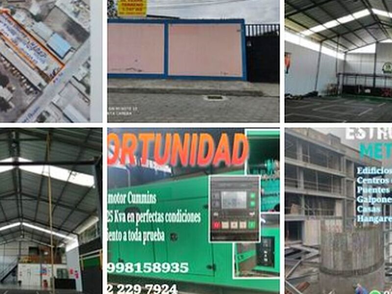 Estructuras industriales LLano Chico 