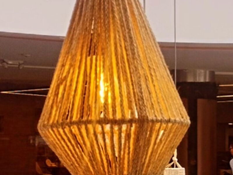 Lampara geométrica Ecuador 