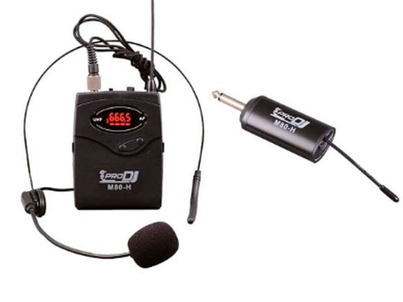 Pro DJ M80-H Micrófono inalámbrico