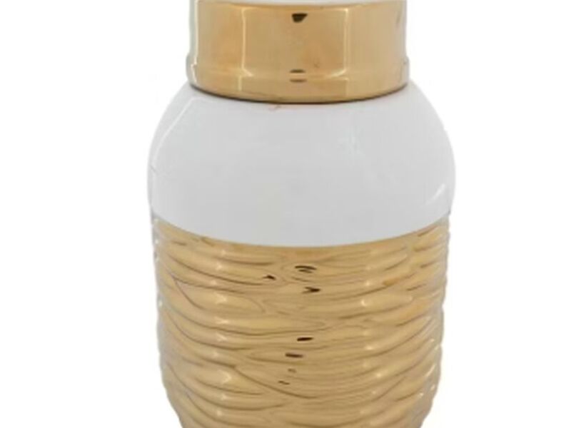 Figura Decorativa Anfora Marsella Gold