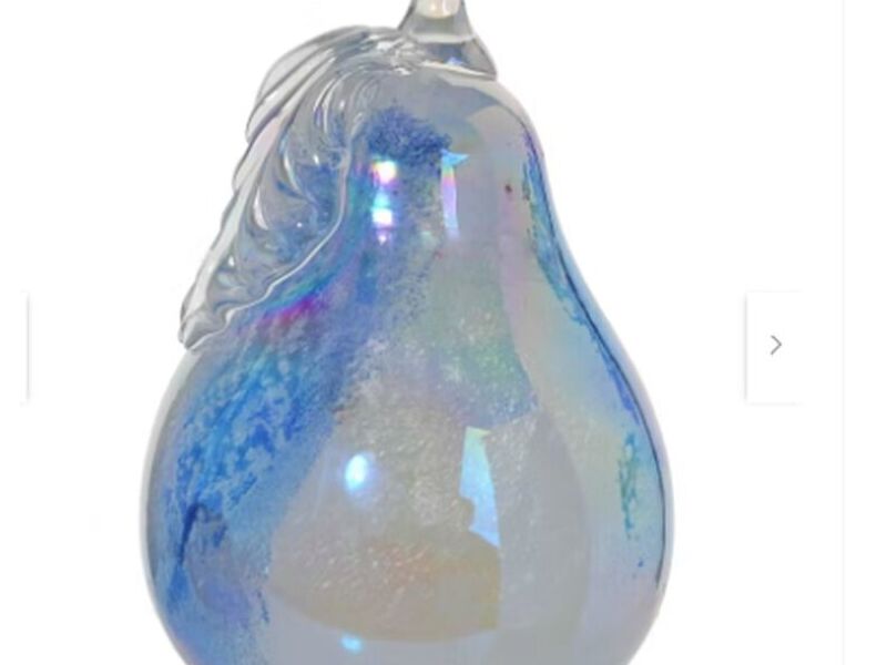 Figura Decorativa Pera Portofino Azul