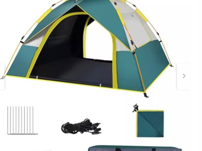 Carpa Camping Tienda Familiar Con Capa 