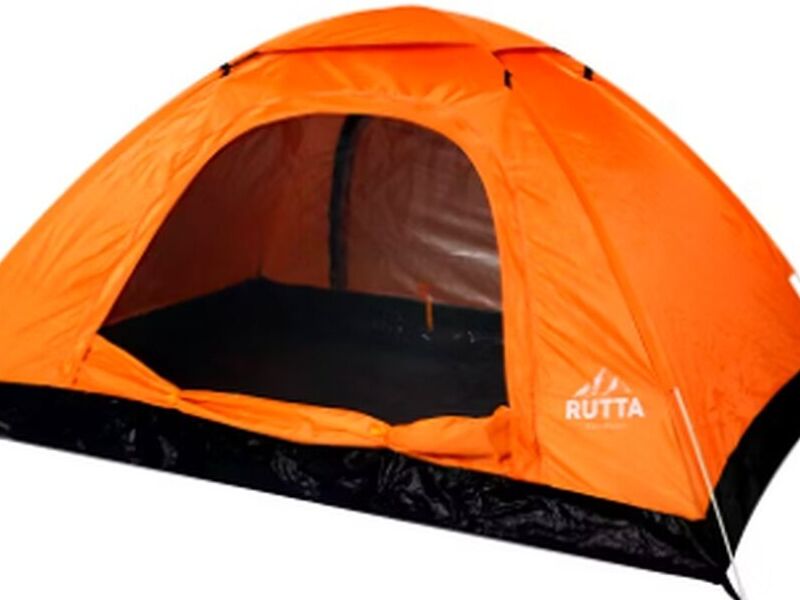 Carpa 2 Personas Camping Outdoor Naranjo