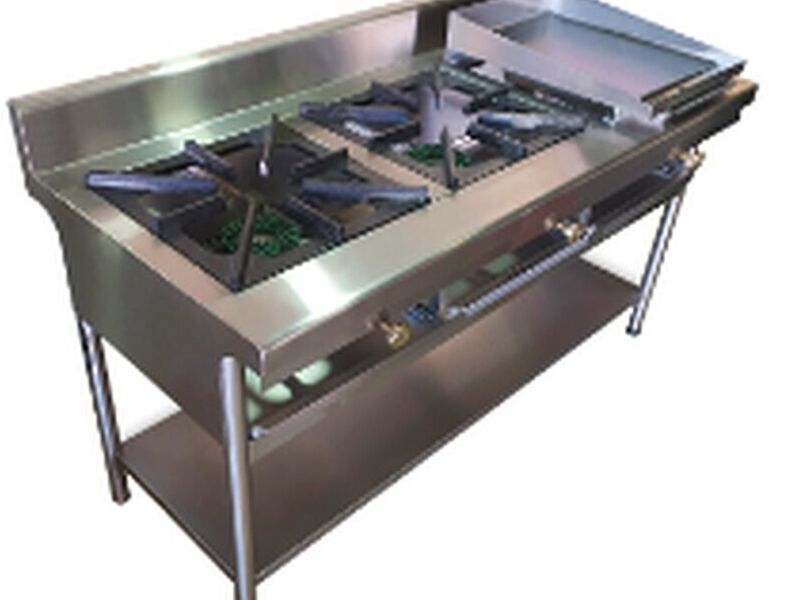 Cocina Industrial 2 parilla Ecuador
