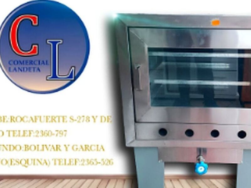 Horno pan acero inoxidable Ecuador