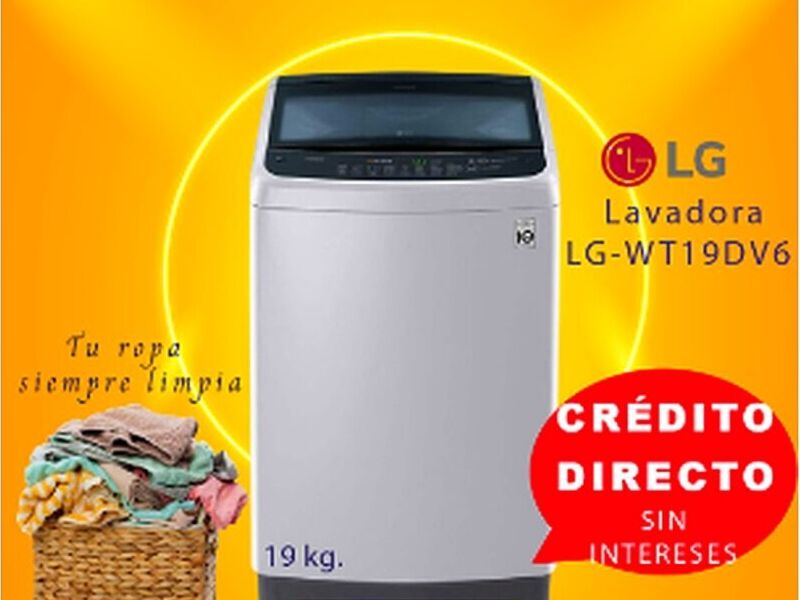 Lavadora LG cromada Ecuador