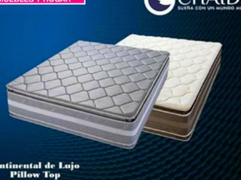 Colchón Continental Lujo Pillow Top Ecuador