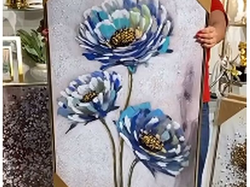 Cuadro decorativo flor Ecuador 