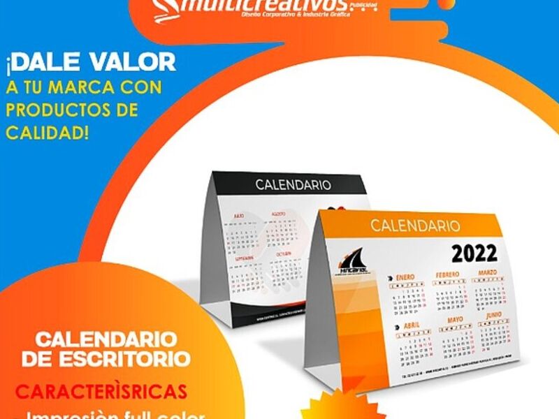 Calendario escritorio Ecuador 