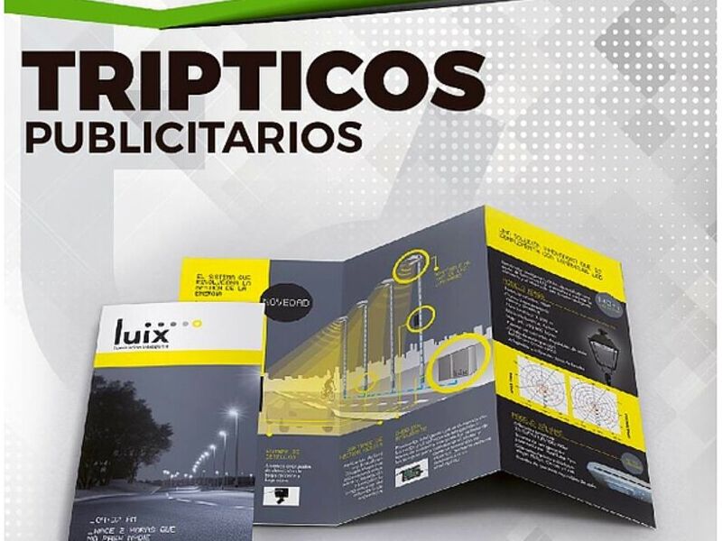 Trípticos publicitarios Ecuador 
