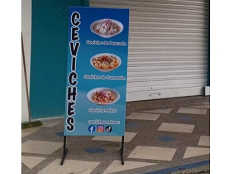 Caballete Publicitario Ecuador